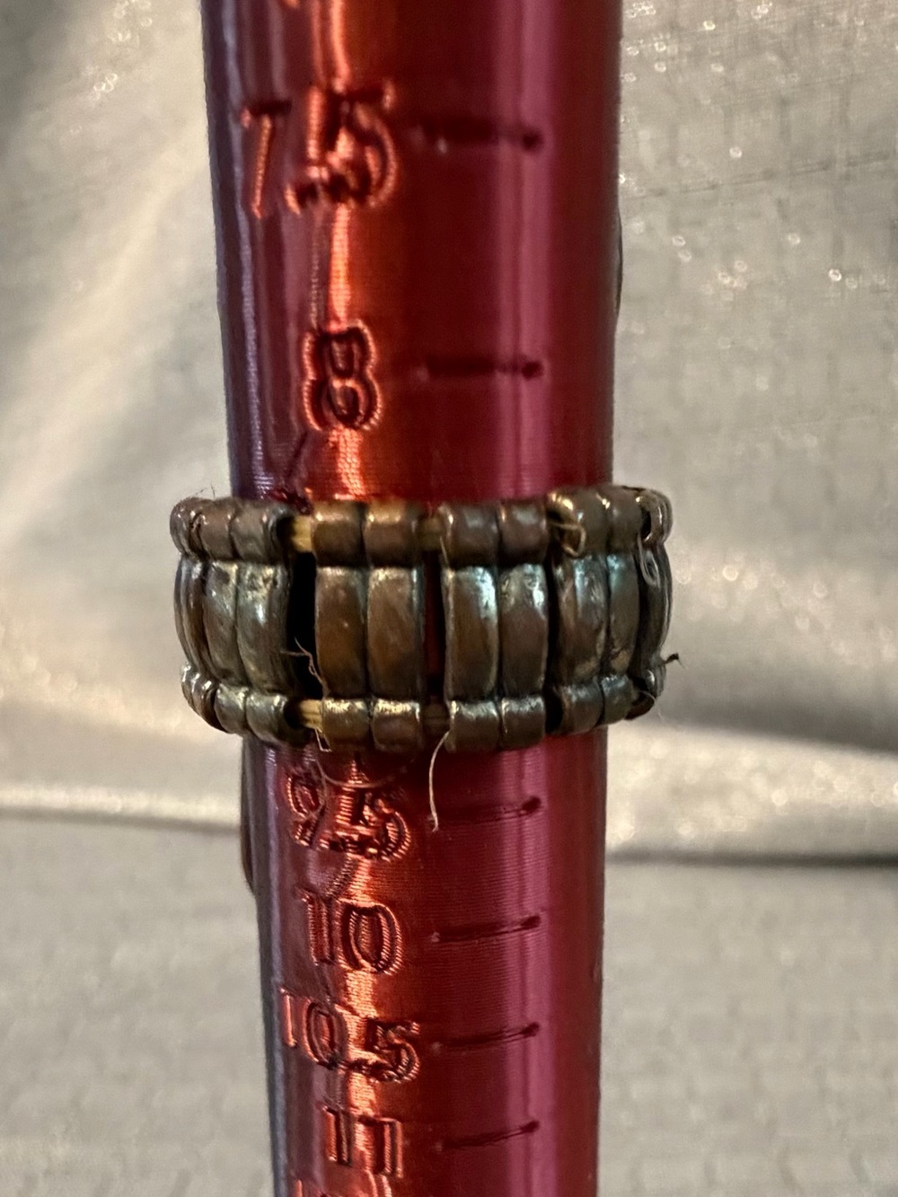 Vintage Rhinestone Embellished Ring - Picture 4 of 4